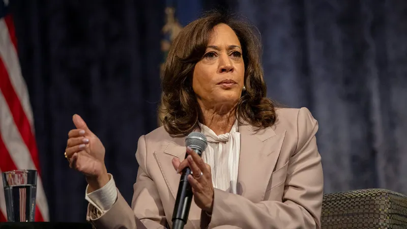 Kamala Harris ofrece una "ensalada de palabras" sobre la "esperanza" y desata controversia en redes