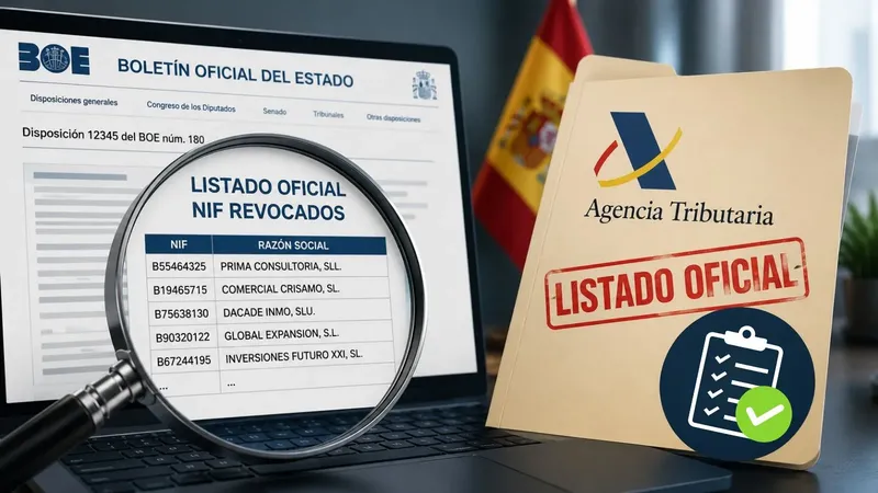 El BOE lo confirma: hay un listado oficial de Hacienda que cualquiera puede consultar y casi nadie conoce