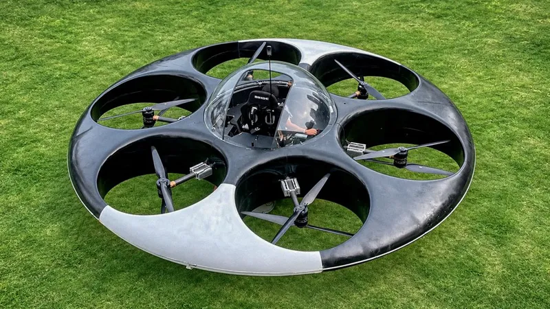 China saca a la venta una aeronave futurista tipo platillo volador