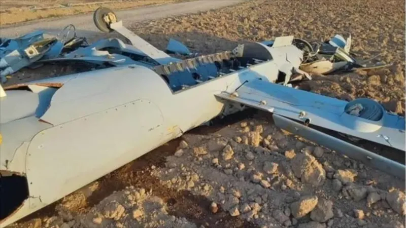 Irán anuncia el derribo de un dron LUCAS de EEUU en el sur del país