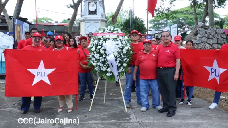 Conmemoran el 133 aniversario del triunfo de la Revolución Liberal en homenaje a José Santos Zelaya