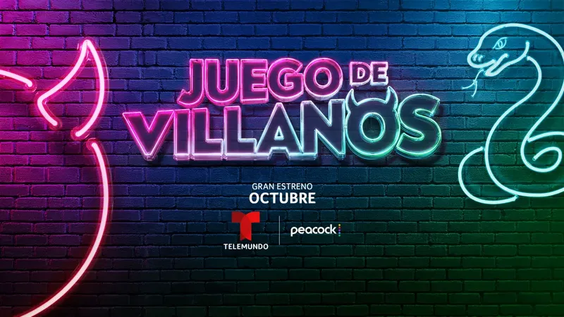 Todo listo para el estreno de “Juego de Villanos” de Telemundo, en Octubre
