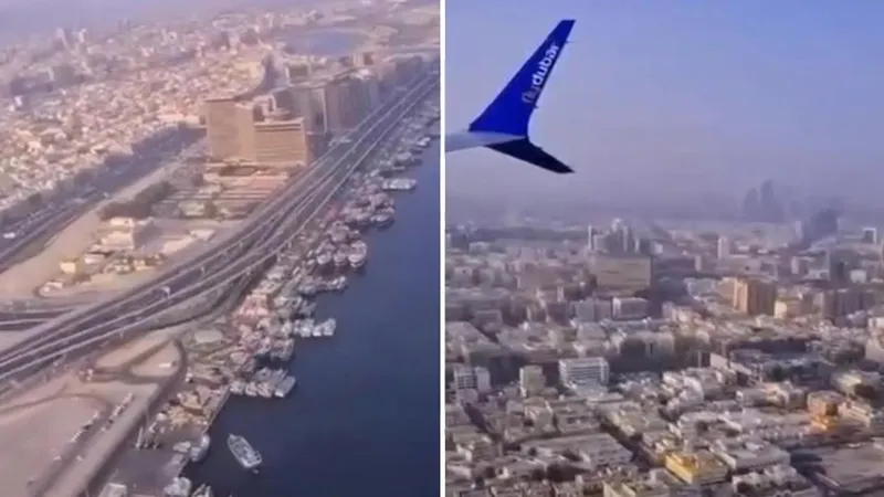 PRIMER VIDEO desde el Boeing 737 MAX que sufrió una emergencia rumbo a Israel