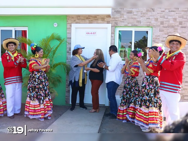 100 familias estrenan vivienda y comienzan una nueva etapa en Managua
