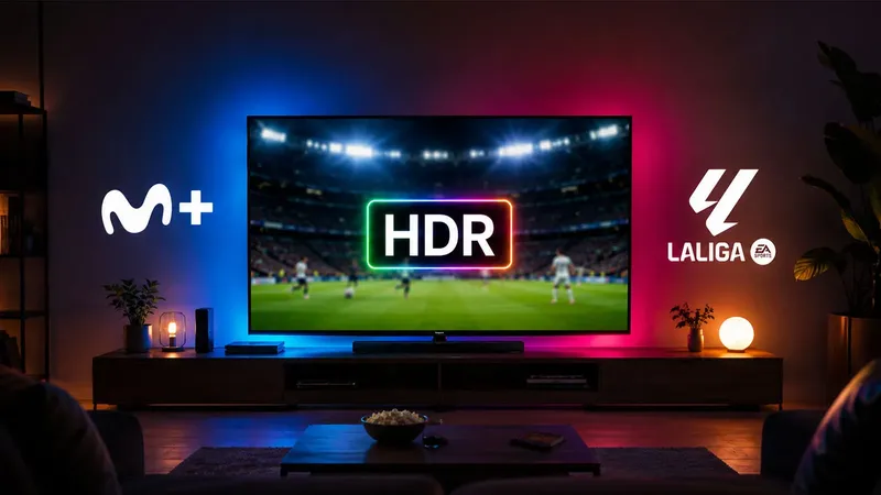 Movistar Plus desvela los primeros partidos de Primera División que podrás ver en HDR