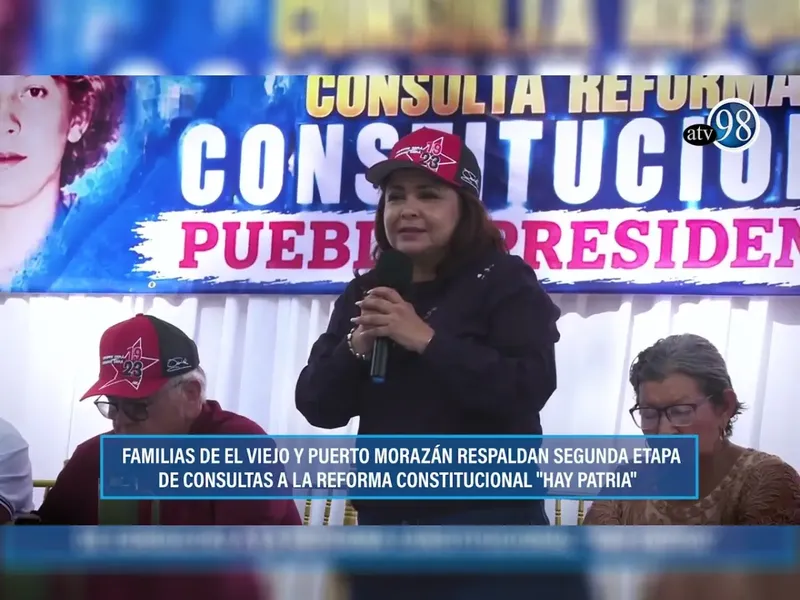 El Viejo y Puerto Morazán respaldan Segunda Etapa de Consultas a la Reforma Constitucional