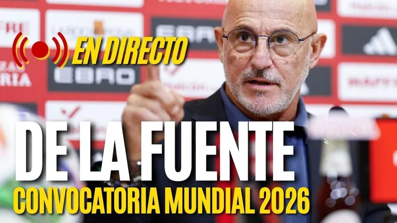 La convocatoria de Luis de la Fuente, en streaming
