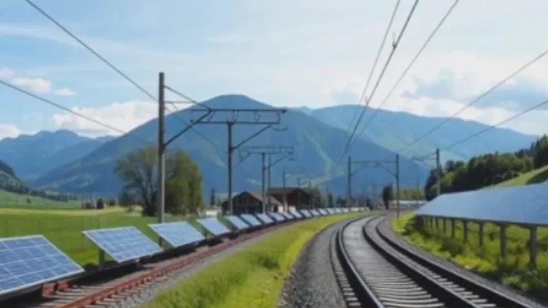 El innovador sistema que convierte las vías del tren en plantas solares ya dio resultados y otro país europeo quiere adoptarlo