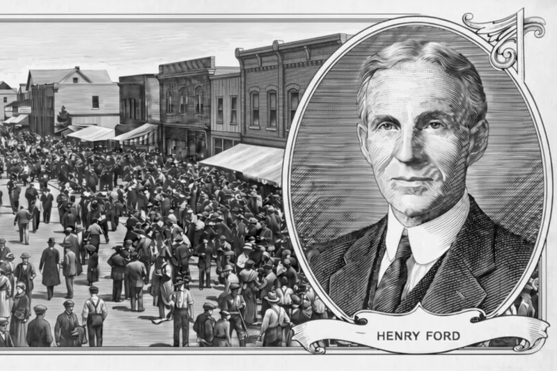 Henry Ford: "Es mejor que 20.000 personas estén satisfechas y bien alimentadas que que se creen unos pocos millonarios"