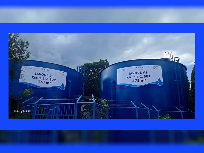 Rehabilitamos tanques en Managua