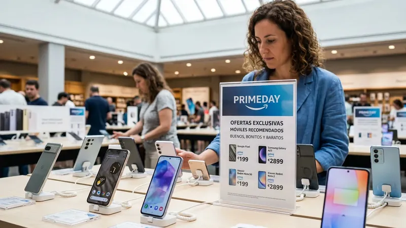 Las mejores ofertas del Amazon Prime Day en móviles buenos, bonitos y baratos