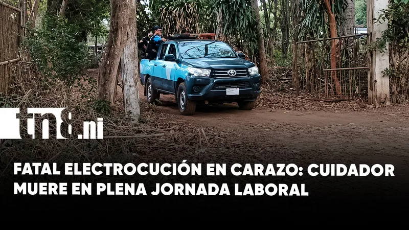 Impactante tragedia en Carazo: hombre muere tras fuerte descarga eléctrica