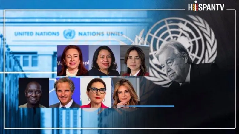 ¿Quiénes aspiran a dirigir la ONU?: siete candidatos compiten por suceder a Guterres en medio de una crisis de credibilidad