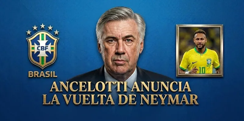 Neymar está de vuelta: Ancelotti confirma su regreso