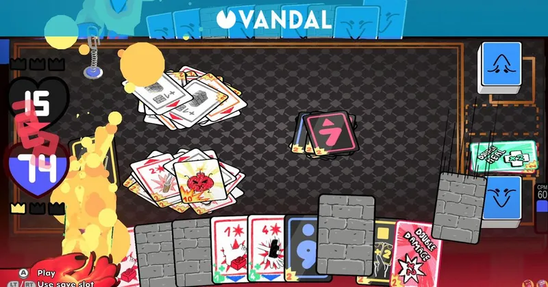 Un trepidante juego de cartas indie con una regla diabólica: juégalas rápido o arderán literalmente en tus manos