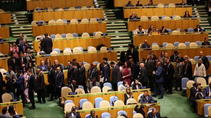 Vídeo: Netanyahu humillado en ONU, delegados salen de sala durante su discurso
