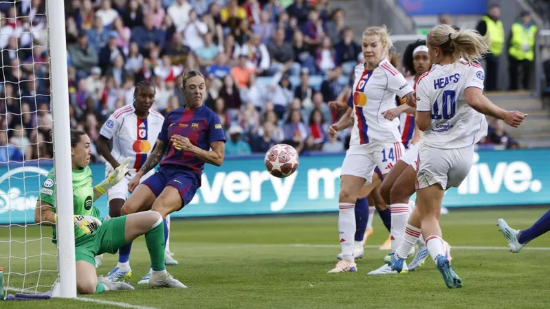 El 1x1 del Olympique Lyon ante el Barça