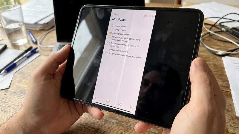 iOS 27.1 no está preparado para la pantalla del iPhone Duo