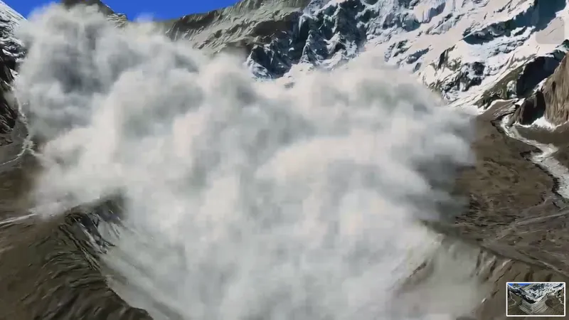 China publica imágenes en 3D que muestran el origen, el recorrido y el impacto del devastador alud de lodo