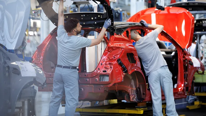 590.183 trabajadores y un reloj en marcha: la fábrica de coches del futuro tiene un problema que no se arregla con robots