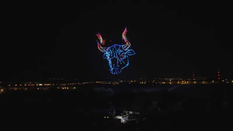 UMILES iluminará Soria con un gran espectáculo de drones