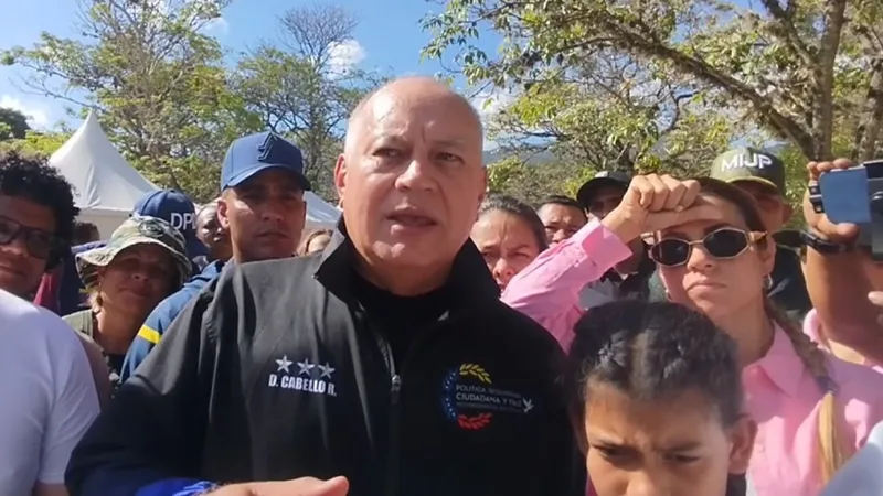Diosdado Cabello comenta a RT la situación tras devastadores terremotos en Venezuela