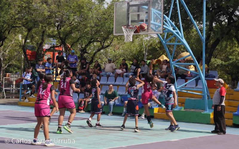 Alcaldía de Managua celebra fase regular de baloncesto de Juegos Juveniles 2026