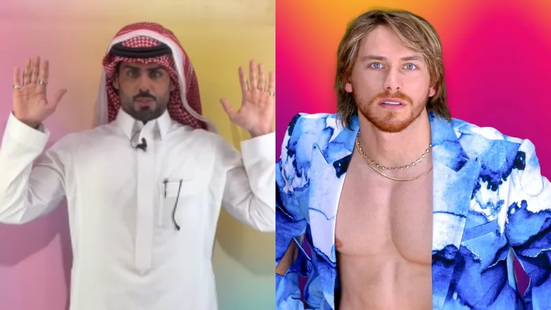 Masad Altamimi quiere ser como Aldo de Nigris en LCDF; él ya le contestó