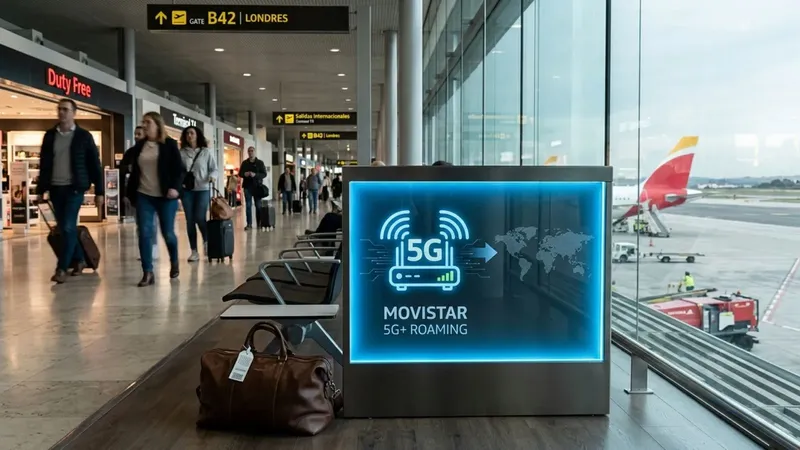 El truco de Movistar para conectarte al 5G más rápido si vas a viajar al extranjero