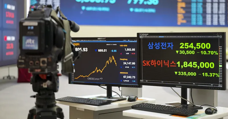 La caída de las acciones de IA en Corea expone los riesgos del exceso de apalancamiento