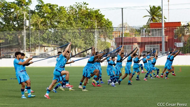 Nicaragua afina preparación para amistosos internacionales ante Sudáfrica y Paraguay