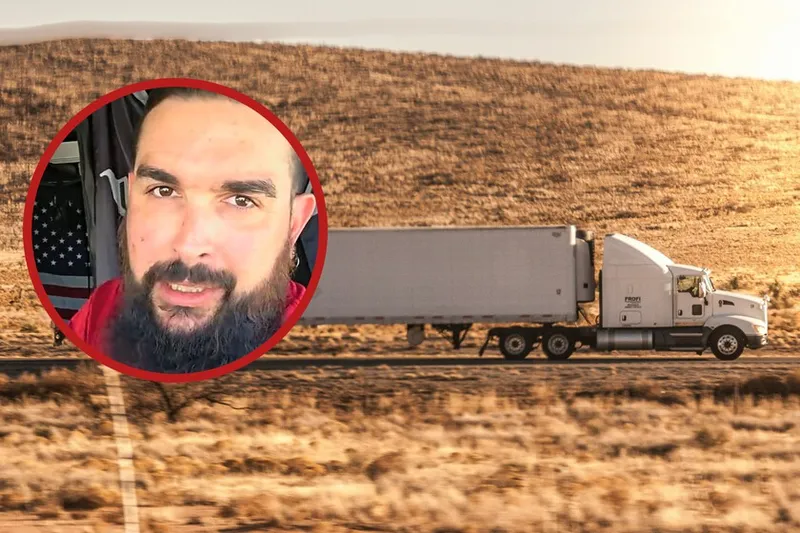Jesús, camionero: "Trabajo en EEUU y aquí gano más de 62.000 dólares sin trabajar el año completo. Pero es como si fuera autónomo"