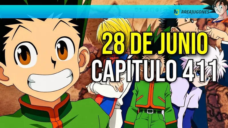 567 días después, Hunter x Hunter al fin confirma la fecha del capítulo 411: Yoshihiro Togashi está de vuelta