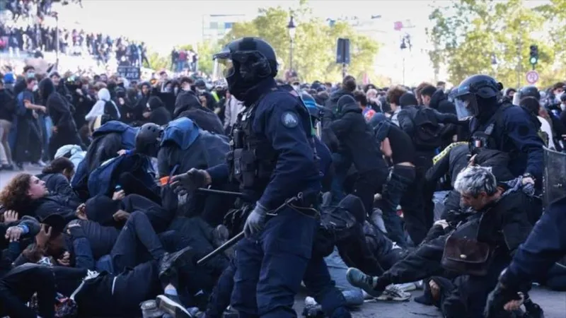 ONU condena uso “innesario y excesivo” de la fuerza en protestas en Europa