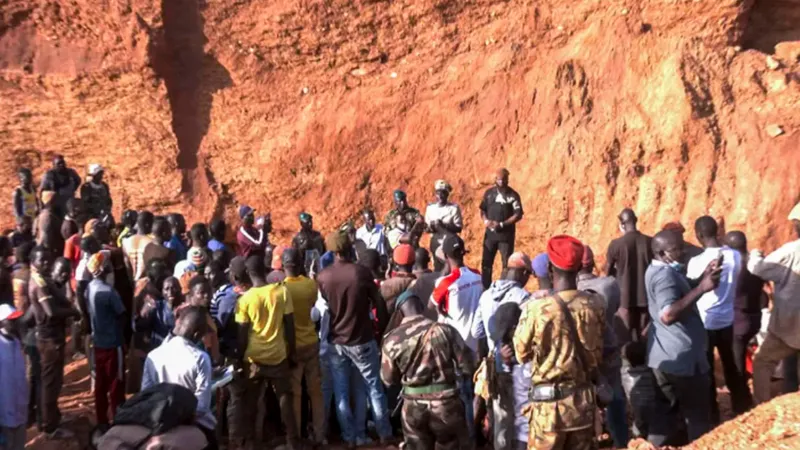 Más de 100 muertos por derrumbe de mina de oro en República Centroafricana