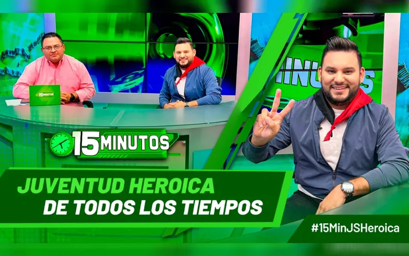 Entrevista a Óscar Pérez, Coordinador Nacional de la Juventud Sandinista 19 de Julio en 15 Minutos