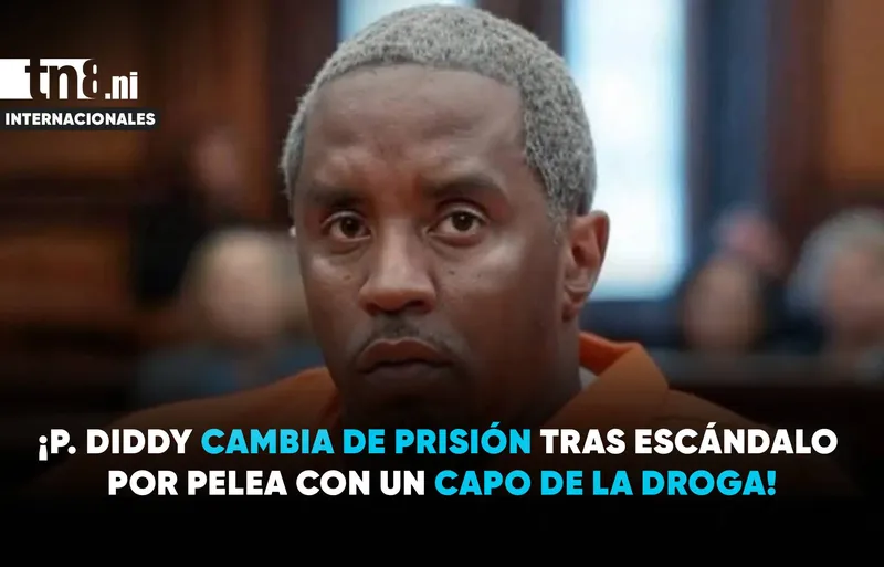 P. Diddy es trasladado de prisión tras presunto enfrentamiento