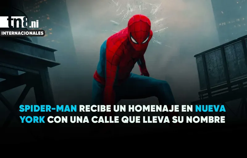 Spider-Man ya tiene su propia calle en Nueva York: así es Spider-Man Way