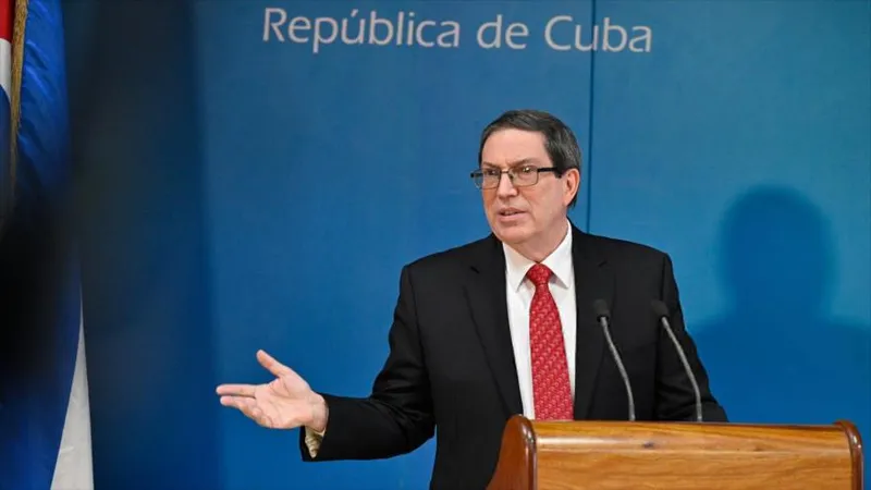 Canciller cubano denuncia política criminal de “asfixia económica” de EEUU