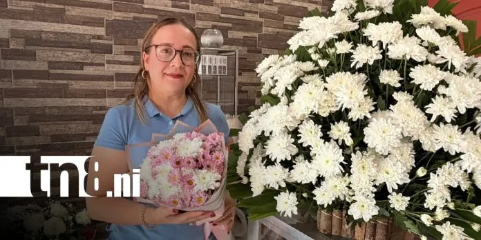 Floristería Osejo se prepara para atender la demanda por el Día de los Difuntos