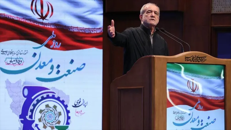 Pezeshkian: la diplomacia iraní no transigirá en derechos soberanos