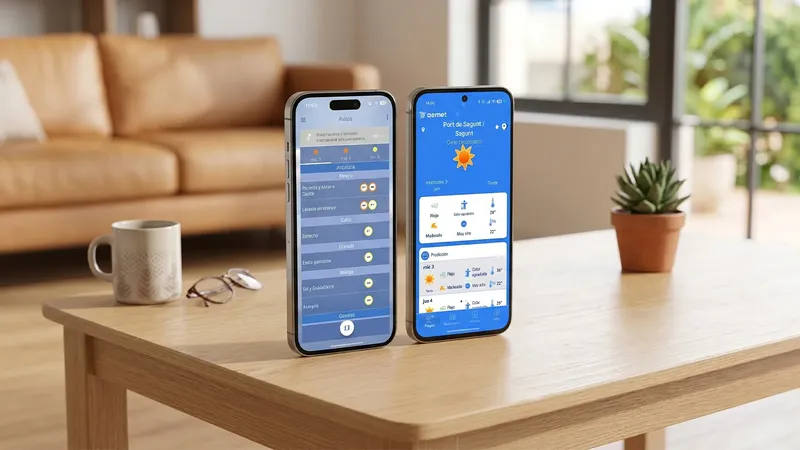 AEMET estrena aplicación en Android y en iOS con un diseño renovado
