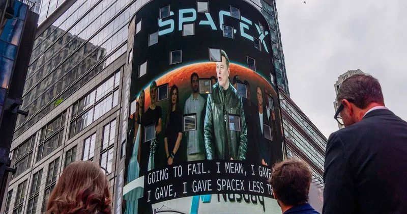 El rechazo a Musk llega a Wall Street: inversores buscan excluir a SpaceX de sus carteras