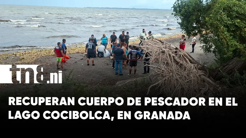 Hallan sin vida a pescador tras ser arrastrado por fuertes vientos en el Cocibolca
