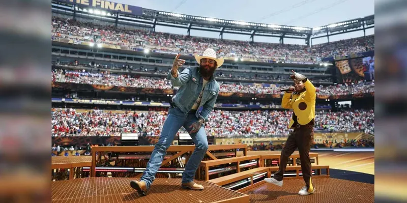Post Malone electriza la final del Mundial 2026 con un espectacular show