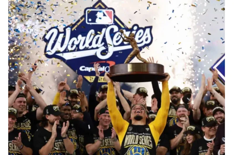 Cerveceros de Milwaukee celebran su primera Serie Mundial