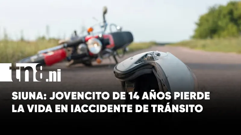 Trágico accidente en Siuna: jovencito de 14 años pierde la vida al impactar contra...