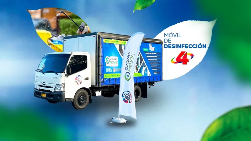 OZONOMÓVIL: el primer sistema móvil de desinfección con ozono de Latinoamérica operando en Nicaragua