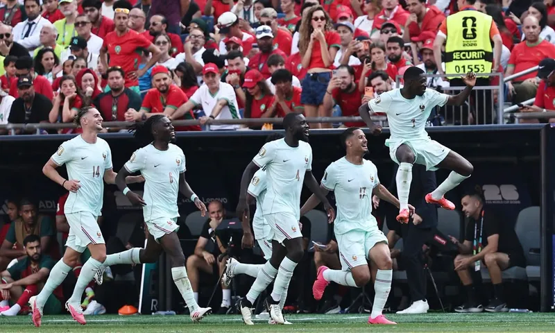 Francia elimina a Marruecos y avanza a las semifinales del Mundial 2026