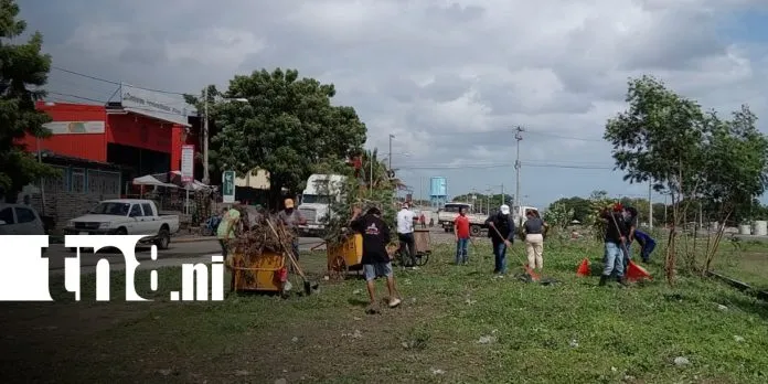 Managua impulsa jornada de limpieza para fortalecer espacios comunitarios